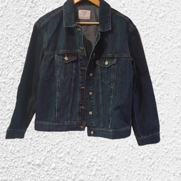 💫HOST PICK💫❤NWOT Boyfriend Oversized denim jacket size small - Picture 2 of 3